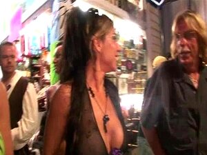Festin de nudité publique non censuré Key West 2012