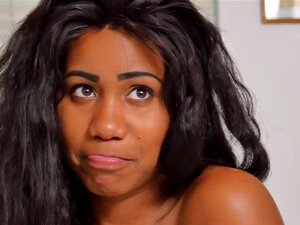 La nana noire Jenna Foxx prend une vieille bite charnue