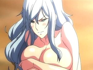 Une nana hentai aux gros nichons se fait baiser par un démon