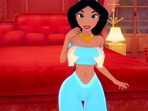 Princesse Jazmin Ayant des relations sexuelles dans son château