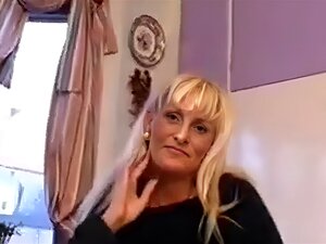 Femme danoise blonde