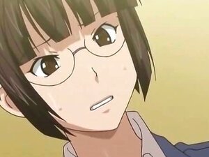 Une coquine d'anime fait une pipe