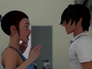 ADULT TIME - Un prodige de l'université de sexe Hentai veut montrer