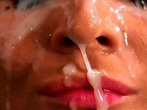 toutes les nanas, toutes les faciales, grosses éjaculations faciales