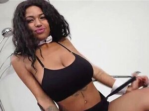 La chatte brésilienne à gros seins, bourrée de 14 éjaculations,