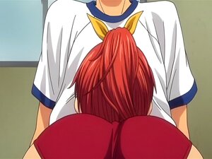 Rousse anime lascive se fait baiser