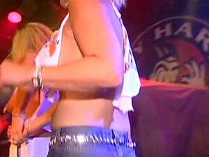 Concours de bikini à Rick's Key West et danse au sol