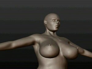 gros cul et nichons en 3D