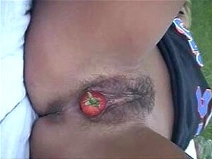 fraise dans la chatte