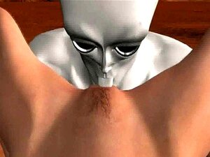 Une blonde 3D aux gros seins se fait lécher et baiser en plein air