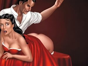 Art de fessée féminine bizarre et érotique