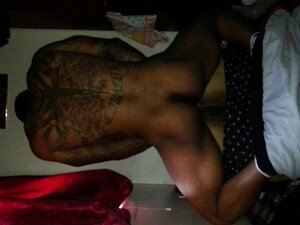 Mouillée et sauvage