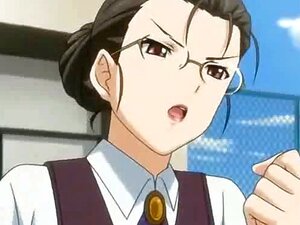 Un mignon anime se fait doigter la chatte