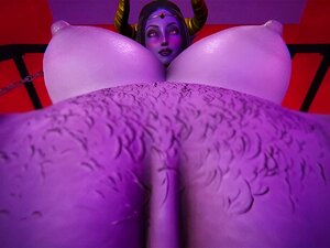 Succube lesbienne en face-sitting domination POV (HS2)