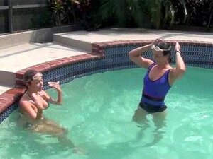 Leçon de natation sous-marine