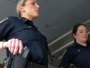 These busty law enforcement officers will make you feel like a bad boy