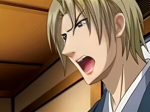 Un gay hentai s'amuse avec du sexe anal dur