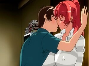 Une fille hentai bien foutue a une longue bite qui rend sa chatte