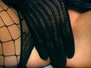 Fencenet en collants de teasing