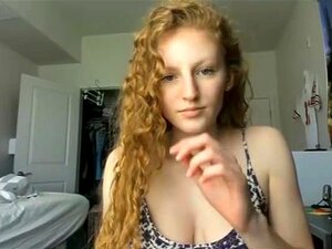 Webcam rousse naturelle Partie 1, Webcam rousse naturelle Partie 1