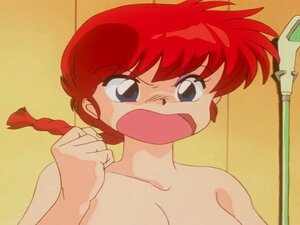 Ranma à poil avec ses copines. Compilation de scènes épicées de