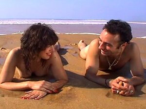 salope sur la plage