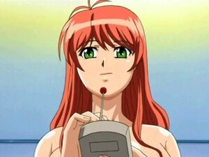 Hentai avec des gros nichons suçant des bites et piquant par