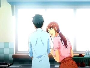 Une mignonne hentai avec un cul fabuleux avoue son amour pour la bite