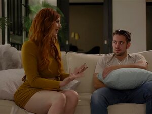 Belle-belle-mère rousse MILF baisée en levrette par son
