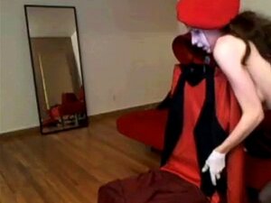 Sexe en camgirl avec mime