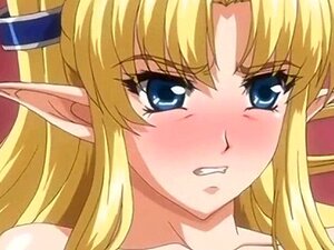 Une blonde chaude, une fée anime, se fait baiser la chatte hardcore.