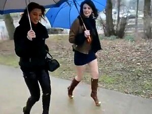 Folle copine maison, clip de sexe en plein air,