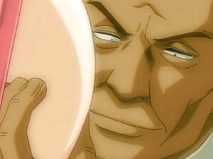 Un mec hentai glisse ses affaires dans sa chatte