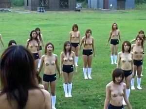 Une vraie académie asiatique à moitié nue montre partie 4. Une