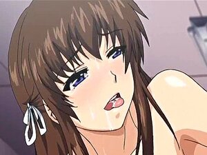 Une brune hentai aux gros nichons se fait baiser