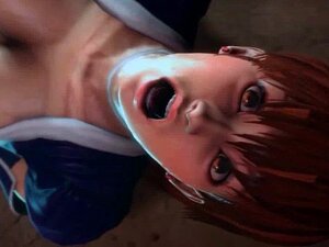 Une salope folle d'anime se fait baiser les trous