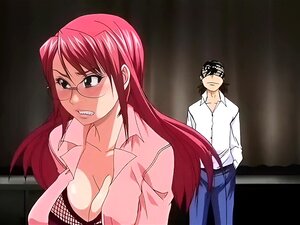 Incroyable vidéo d'anime sur le campus avec futanari non censuré,