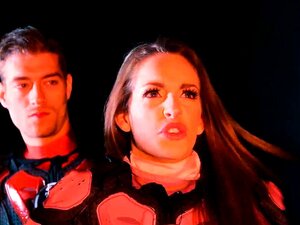 Parodie xxx de Power Rangers avec la pornstar Abigail Mac