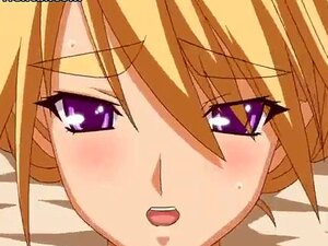 Hentai, belle blonde, se fait baiser. Hentai, belle fille blonde, se